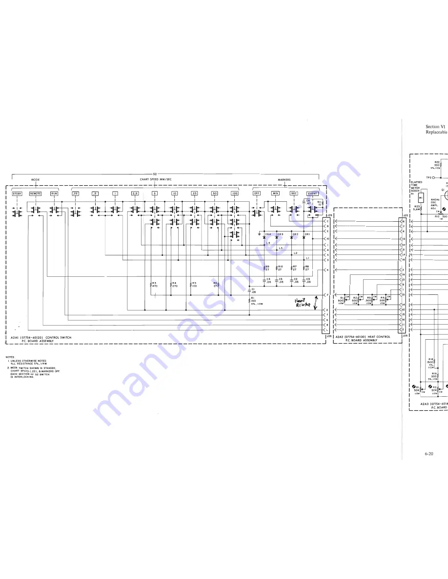 HP 7414A Operating And Service Manual Download Page 91