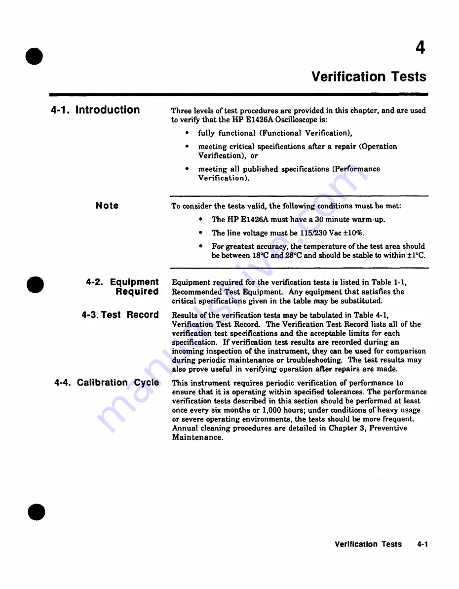 HP 75000 SERIES C Service Manual Download Page 26