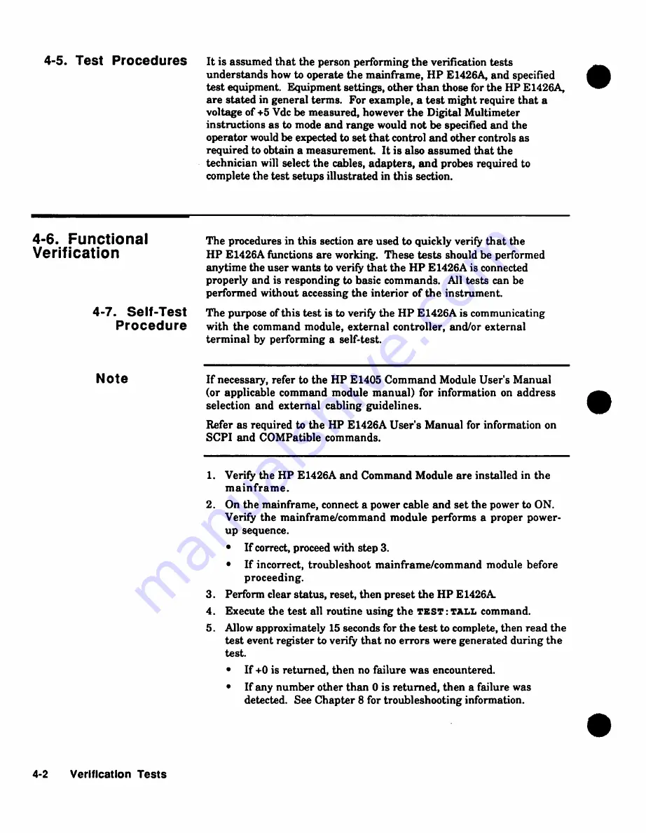 HP 75000 SERIES C Service Manual Download Page 27