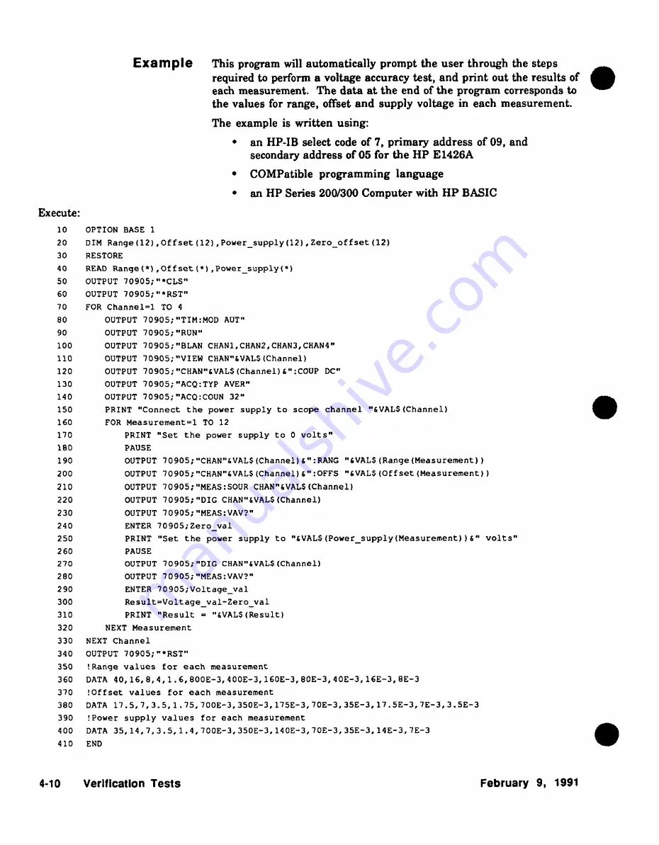 HP 75000 SERIES C Service Manual Download Page 35