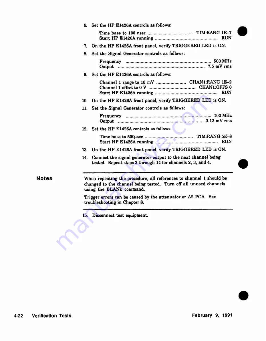 HP 75000 SERIES C Service Manual Download Page 47