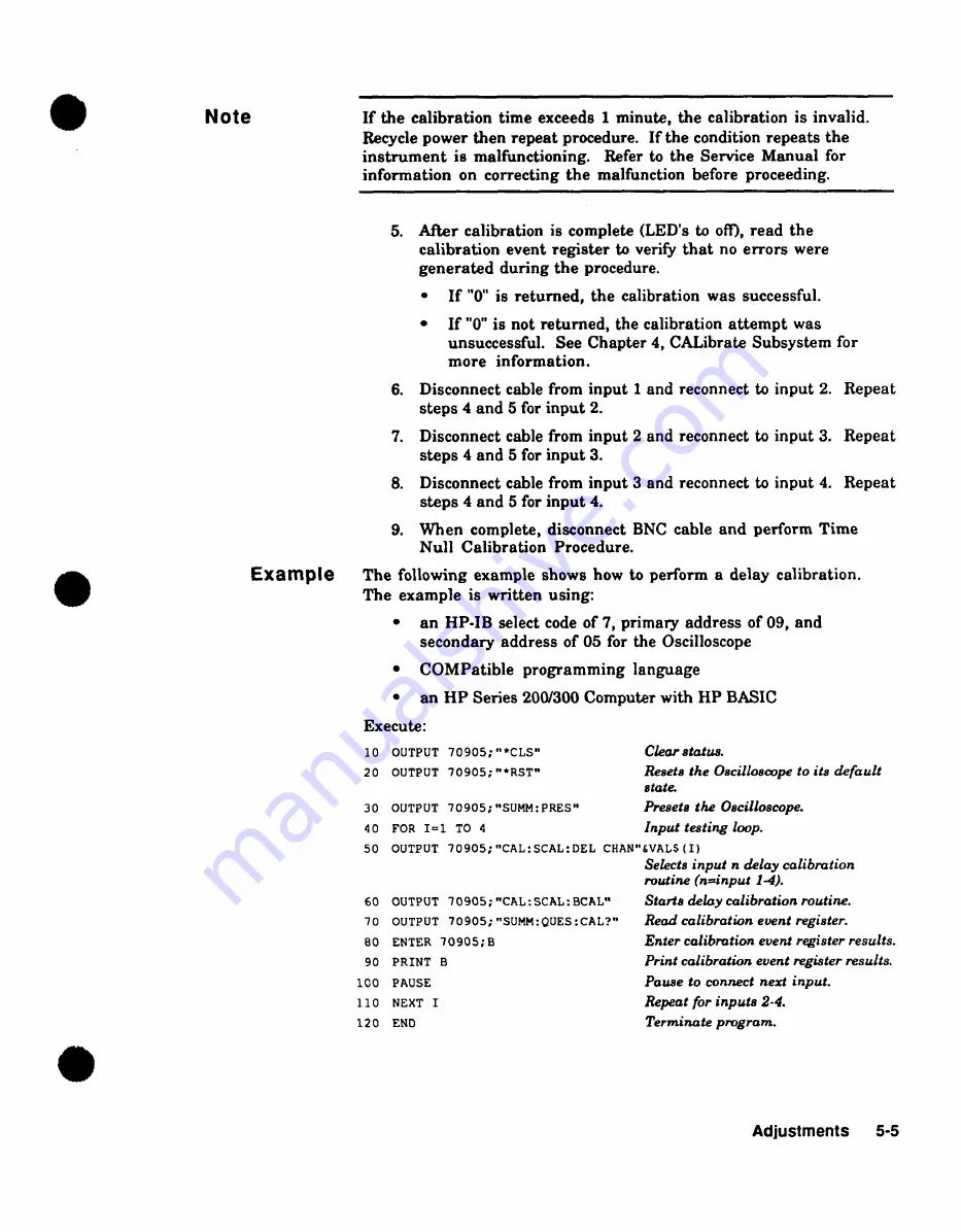 HP 75000 SERIES C Service Manual Download Page 59