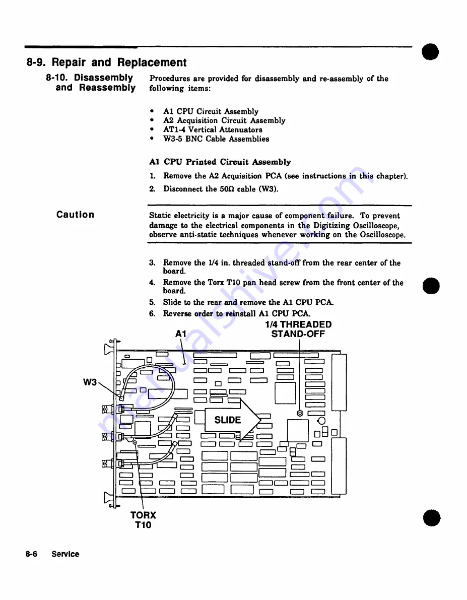 HP 75000 SERIES C Service Manual Download Page 81