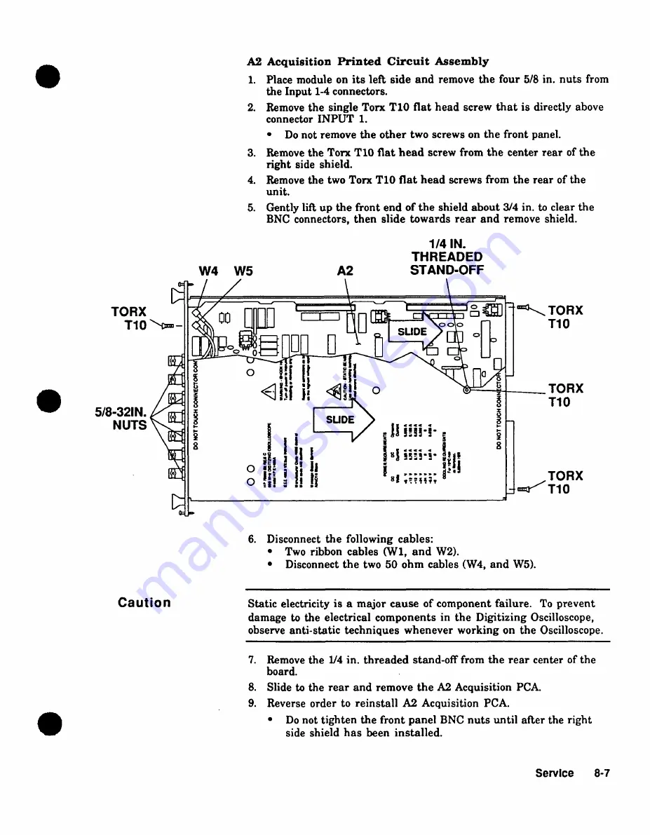 HP 75000 SERIES C Service Manual Download Page 82