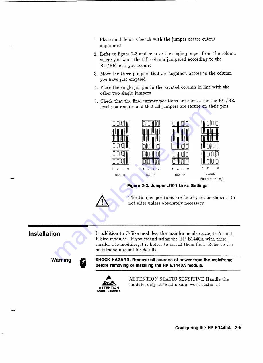 HP 75000 SERIES C User Manual Download Page 31