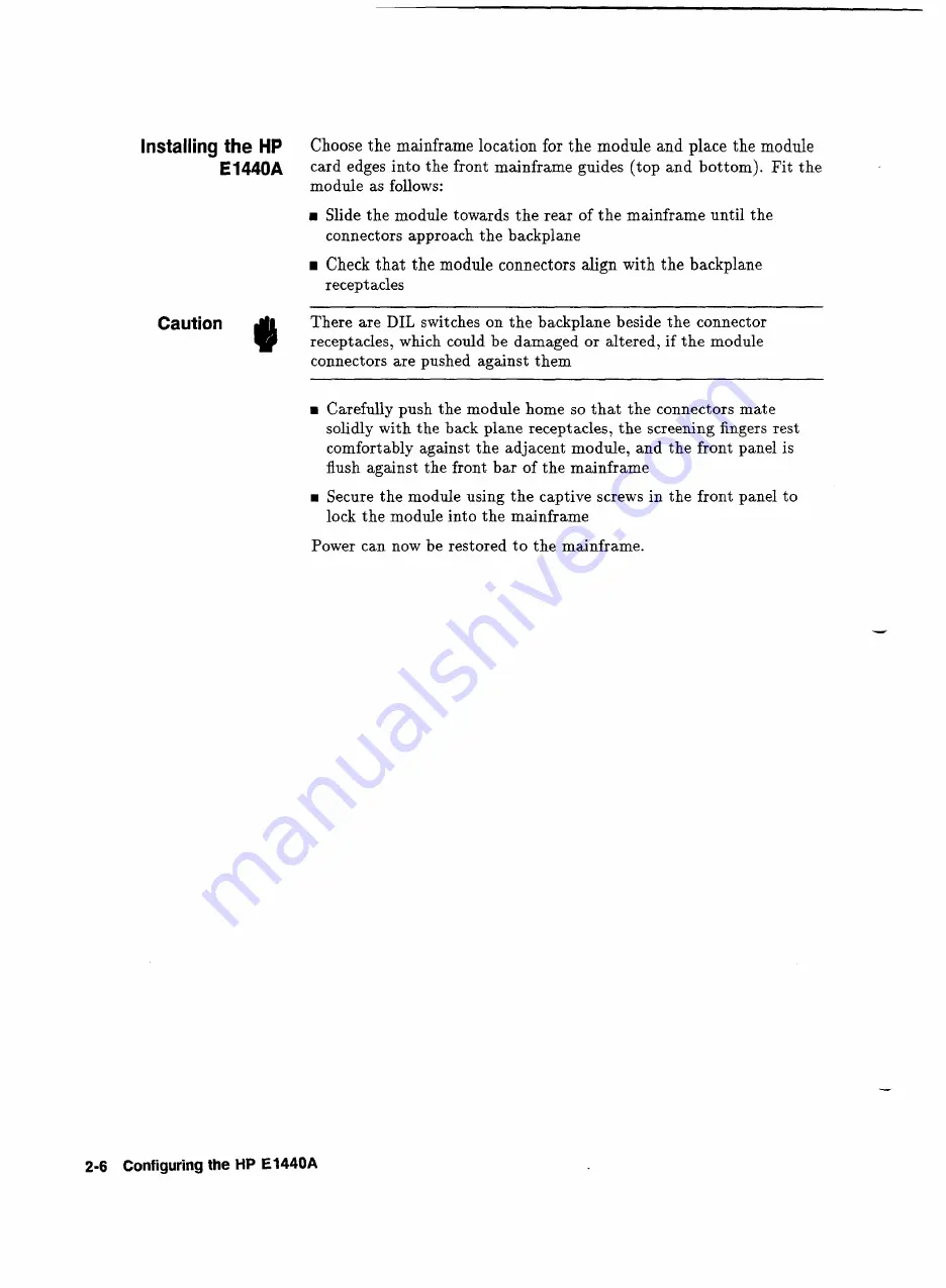 HP 75000 SERIES C User Manual Download Page 32