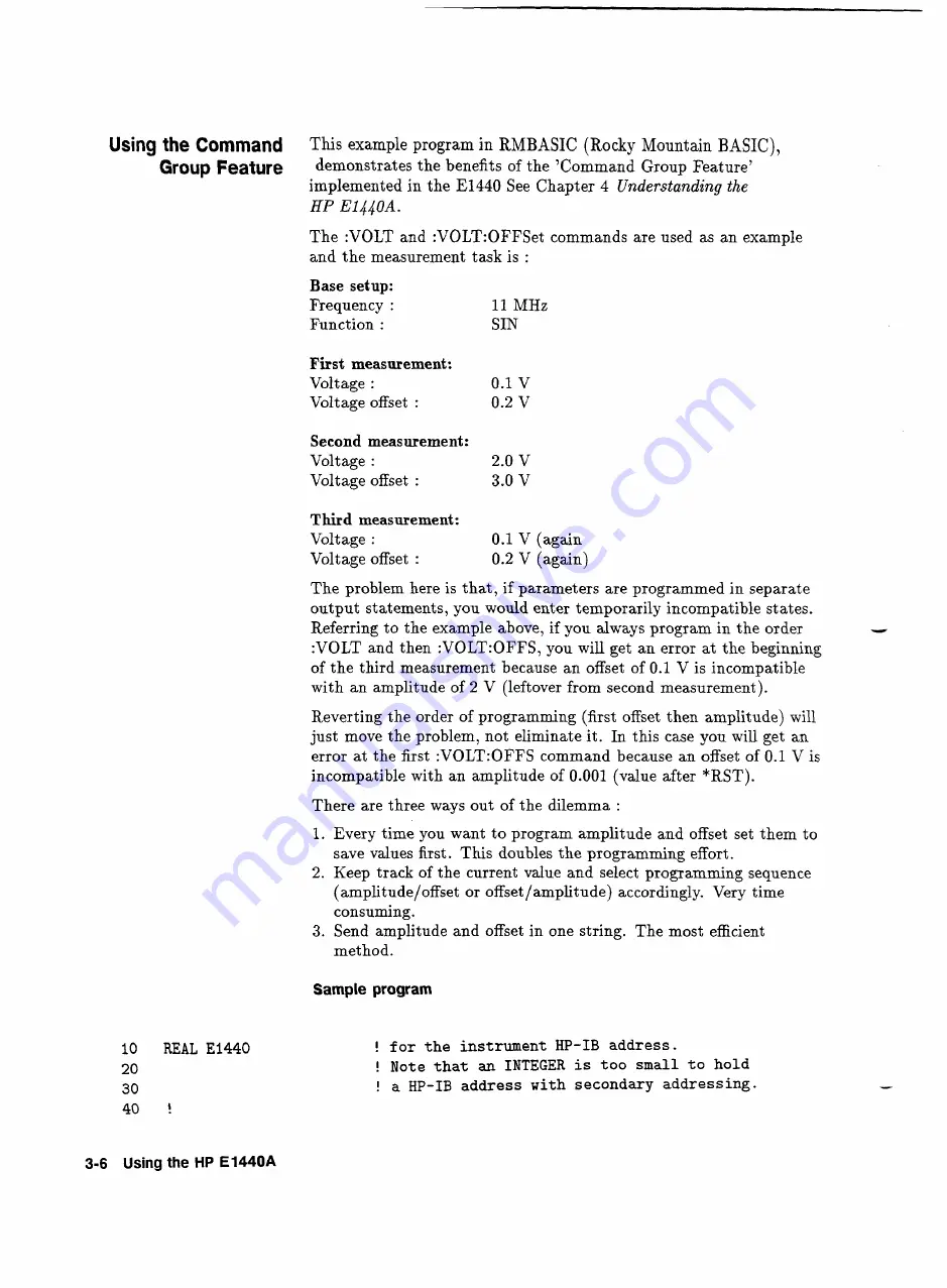 HP 75000 SERIES C User Manual Download Page 38