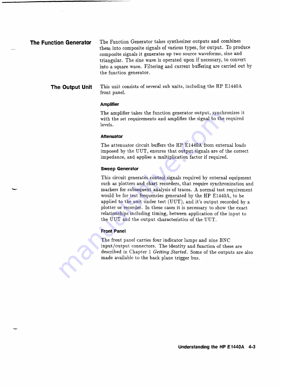 HP 75000 SERIES C User Manual Download Page 47