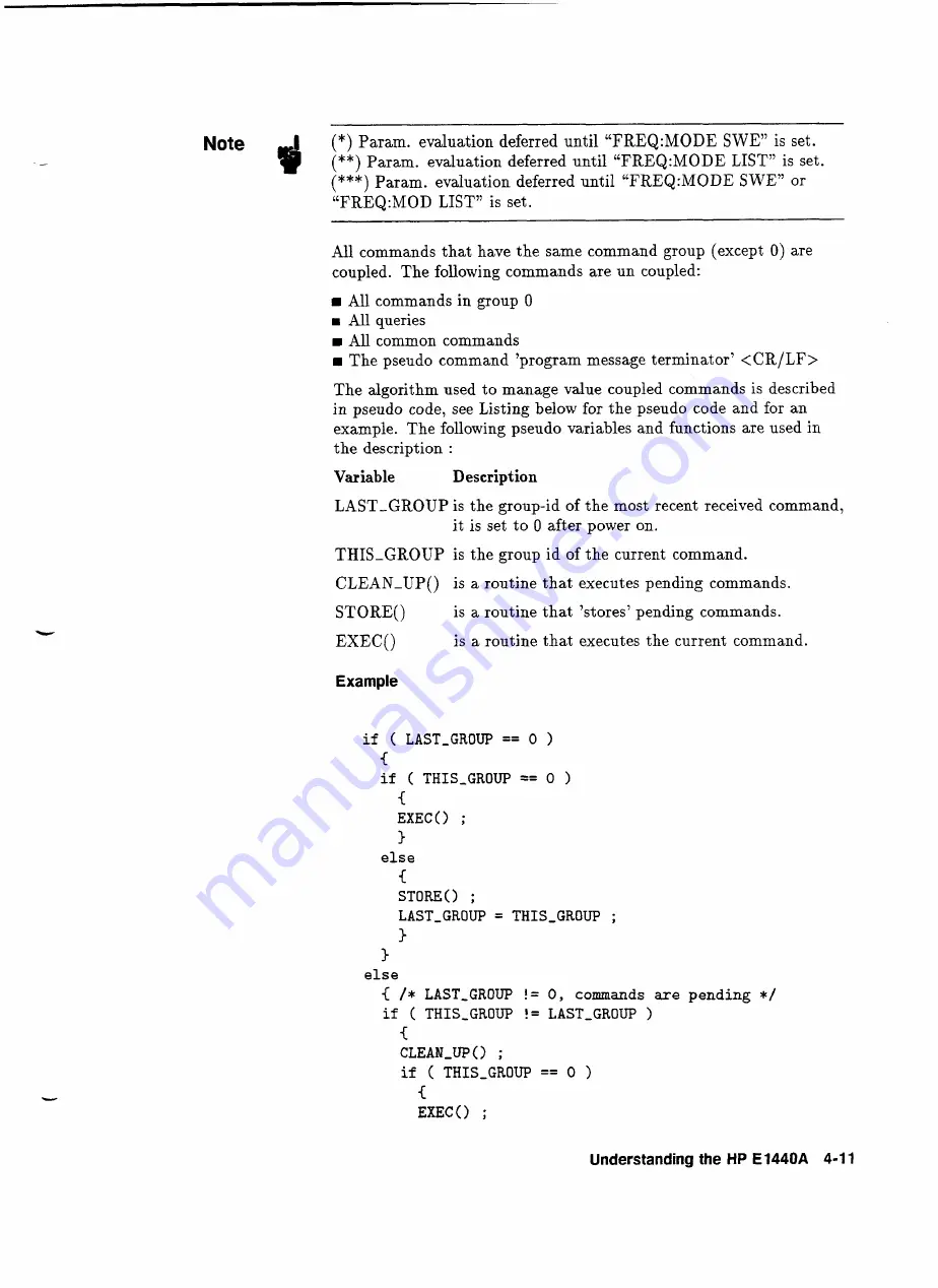 HP 75000 SERIES C User Manual Download Page 55