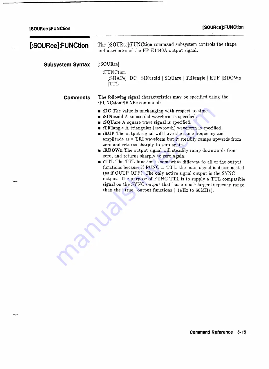 HP 75000 SERIES C User Manual Download Page 81