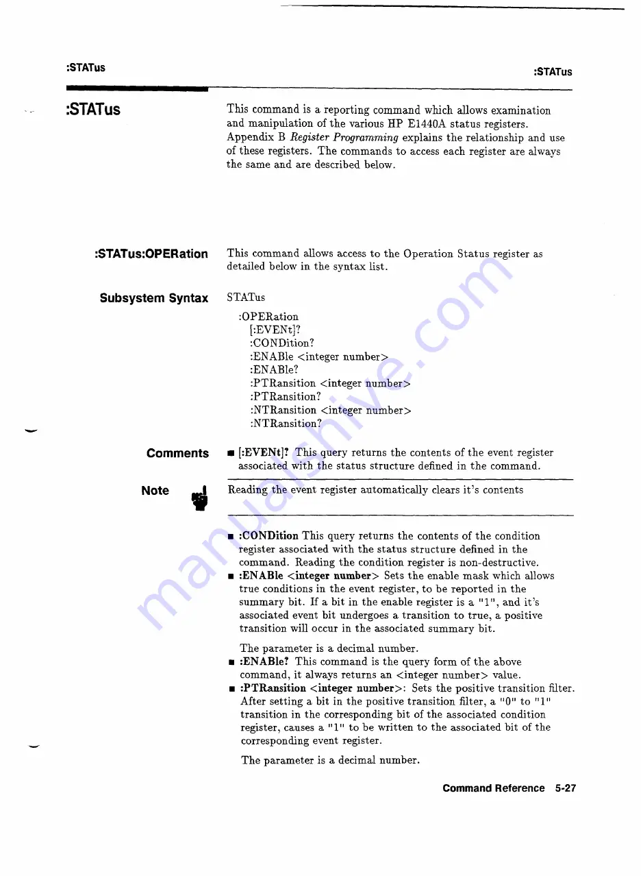 HP 75000 SERIES C User Manual Download Page 89