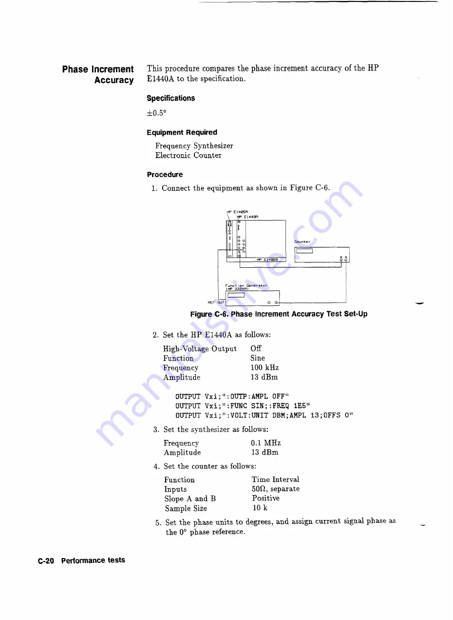 HP 75000 SERIES C User Manual Download Page 144