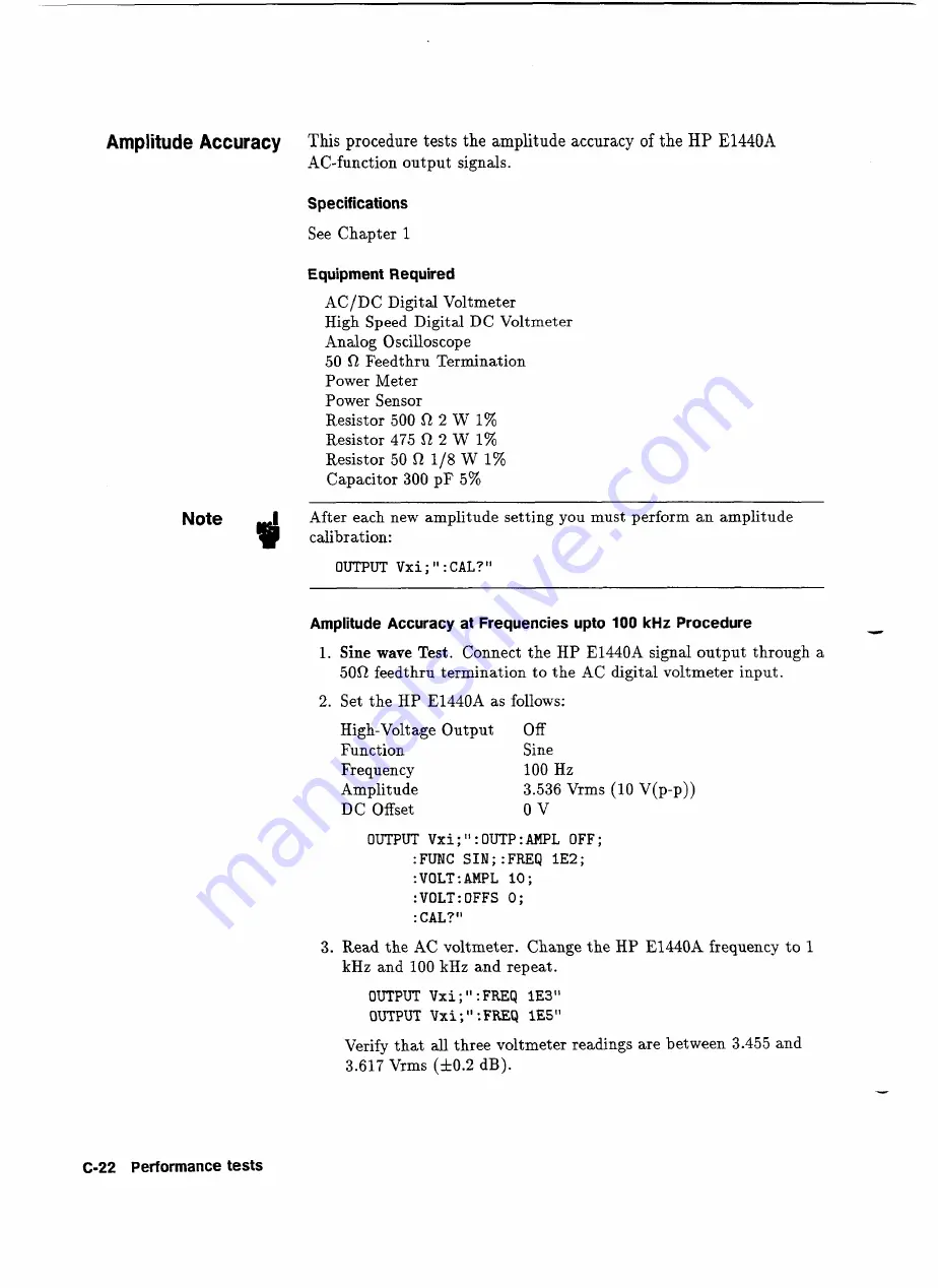 HP 75000 SERIES C User Manual Download Page 146