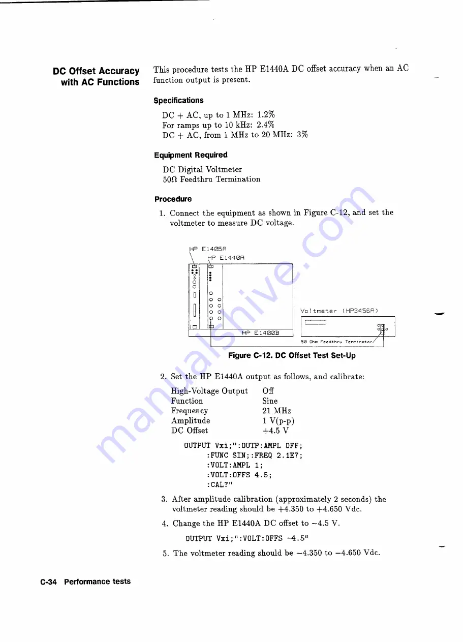 HP 75000 SERIES C User Manual Download Page 158