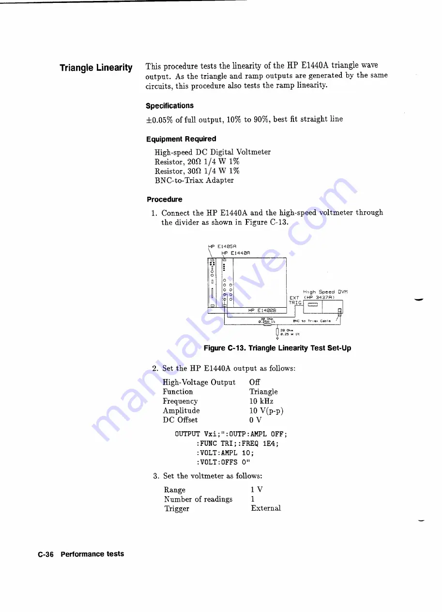 HP 75000 SERIES C User Manual Download Page 160