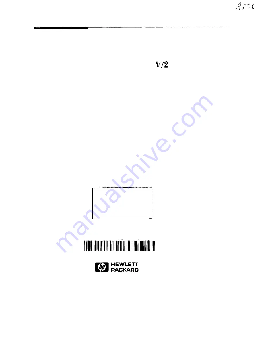 HP 8114A Скачать руководство пользователя страница 1