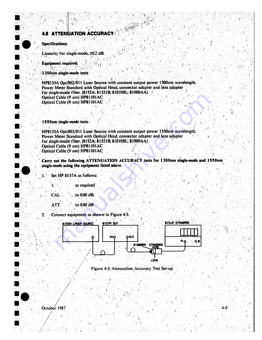 HP 8157A Скачать руководство пользователя страница 35