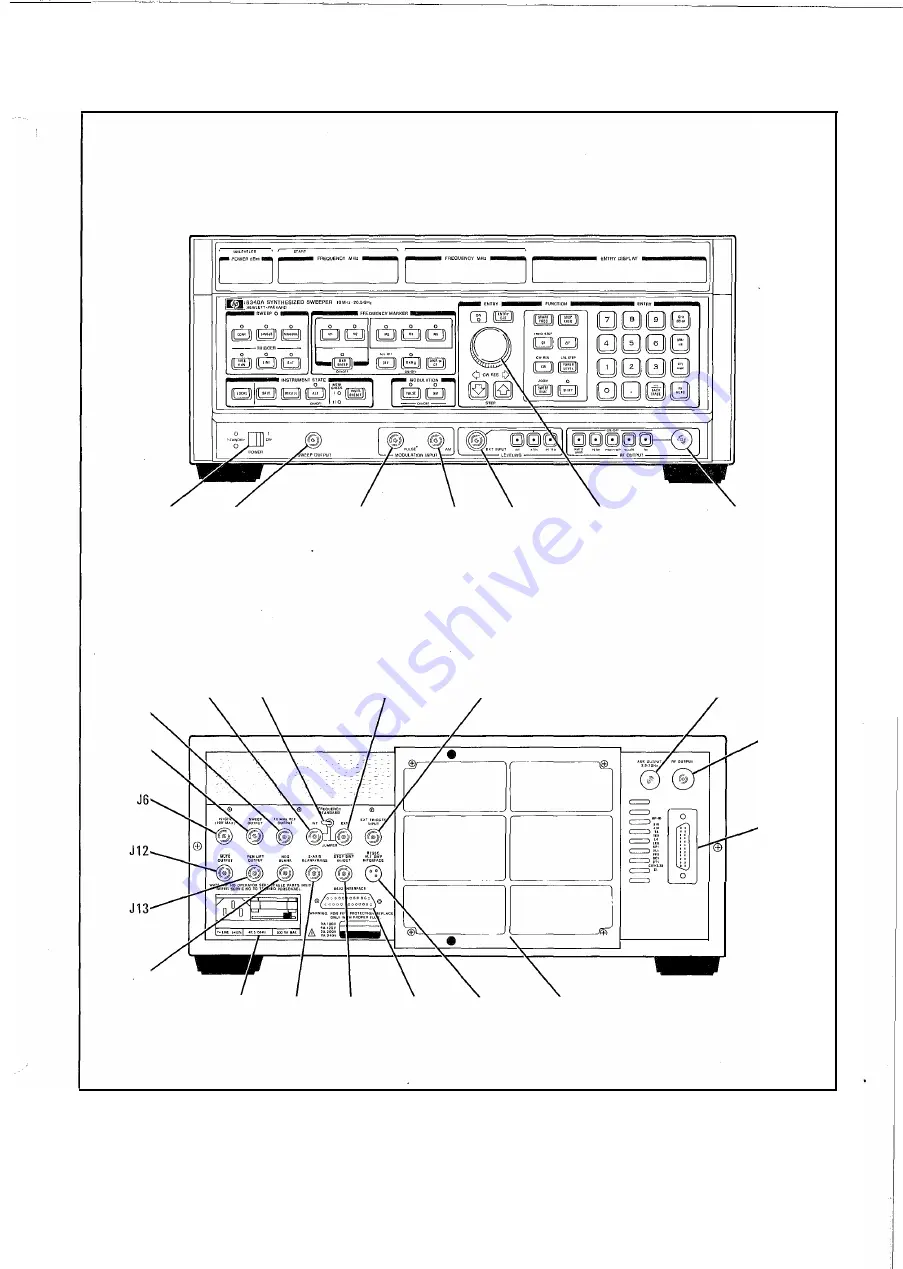 HP 8340A Service Manual Download Page 318