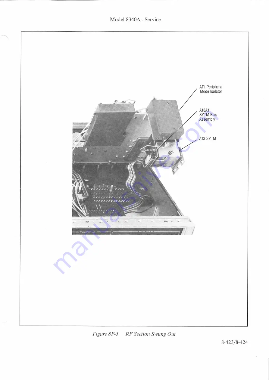 HP 8340A Скачать руководство пользователя страница 326