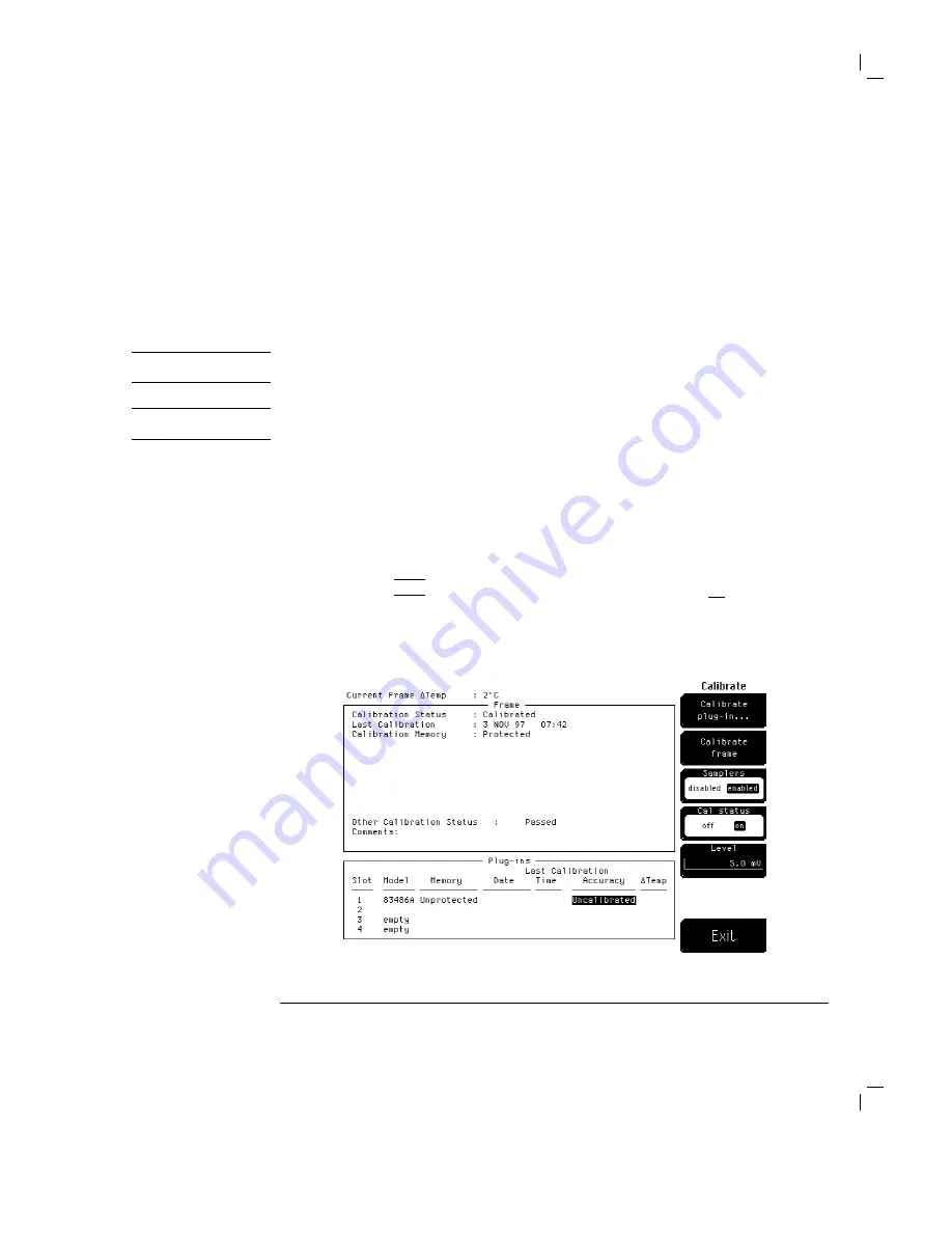 HP 83481A User Manual Download Page 57