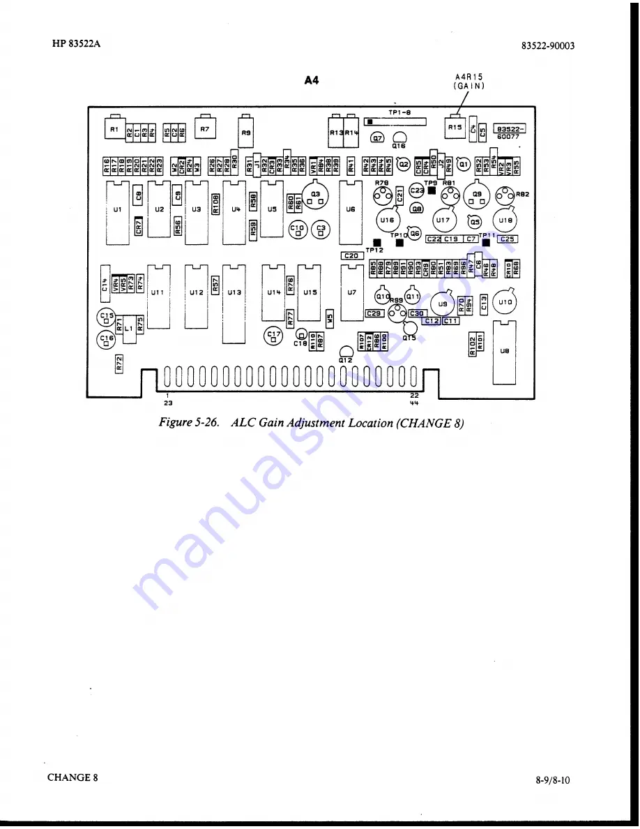 HP 83522A Скачать руководство пользователя страница 176