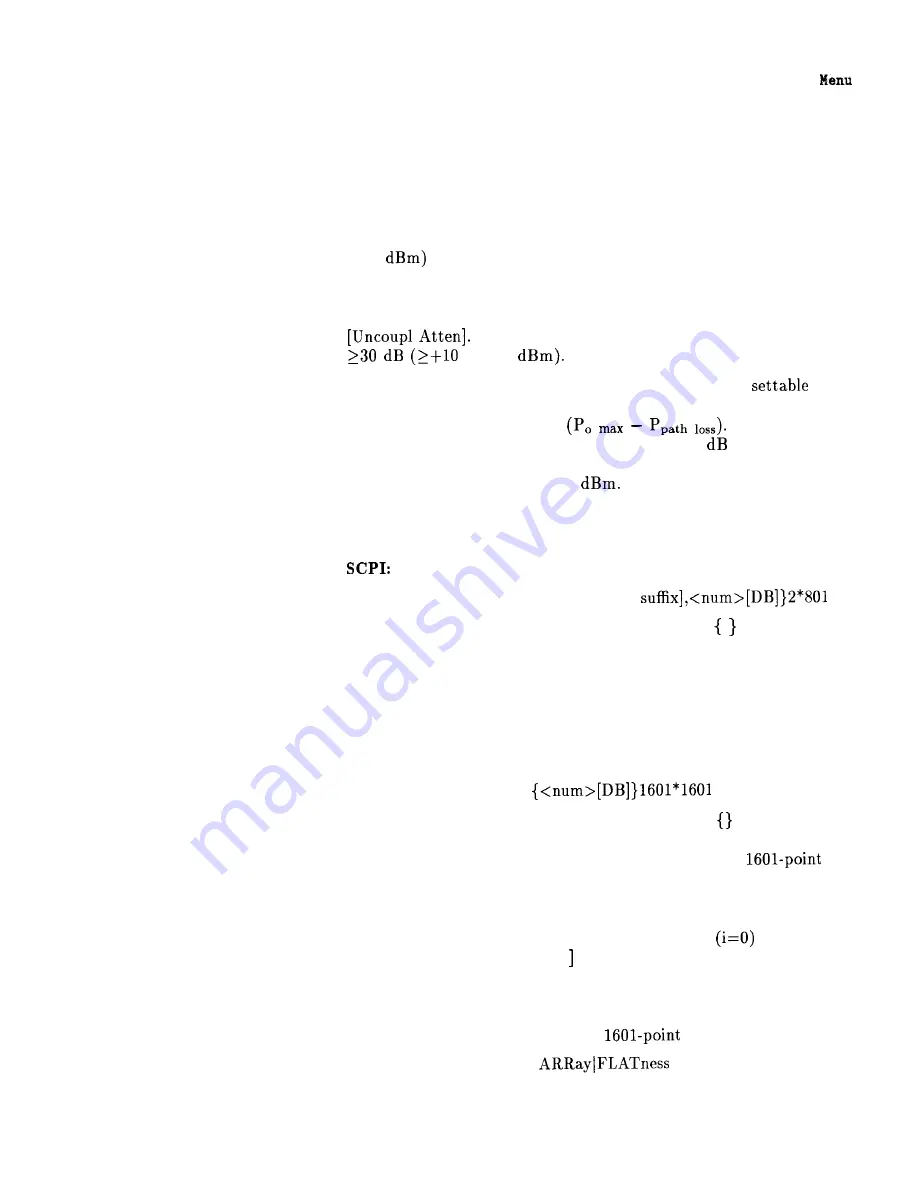 HP 8360 B Series User Manual Download Page 217