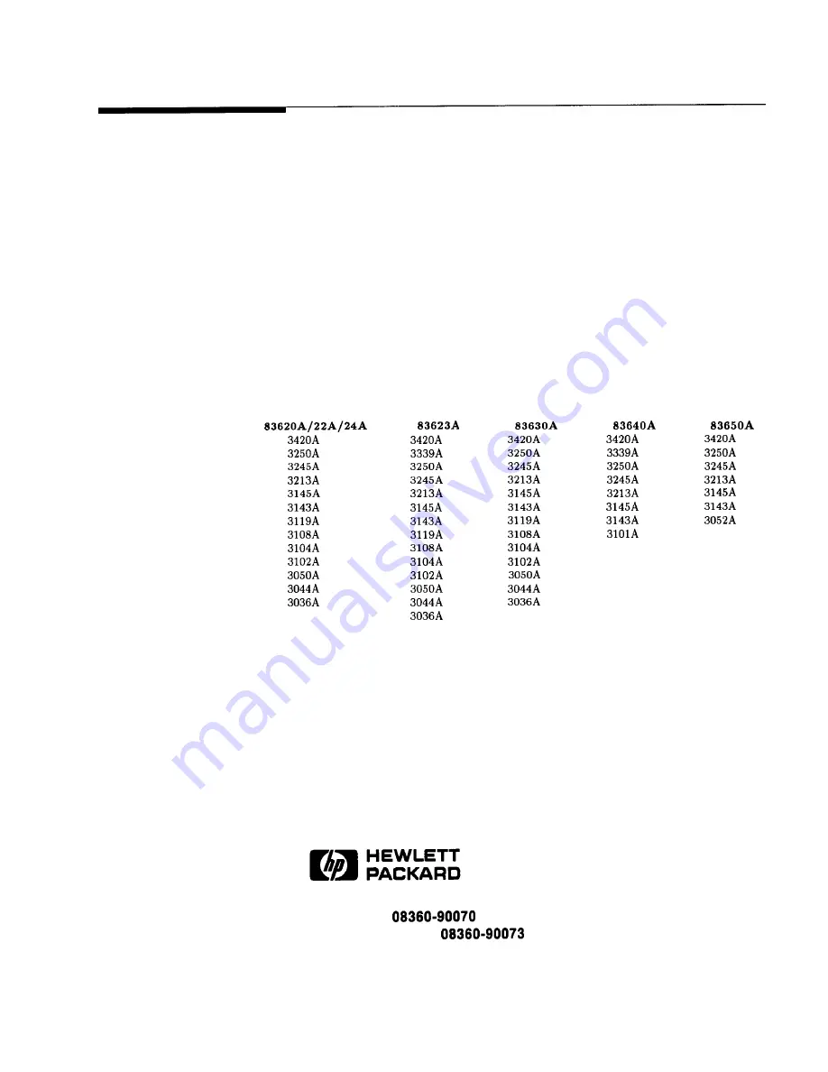 HP 8360 User Handbook Manual Download Page 1