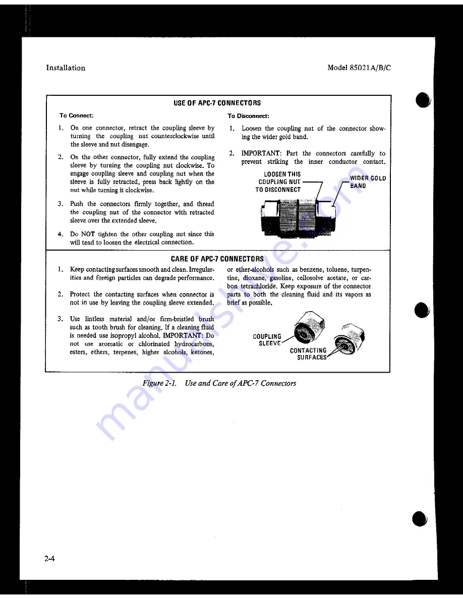 HP 85021 A Скачать руководство пользователя страница 19