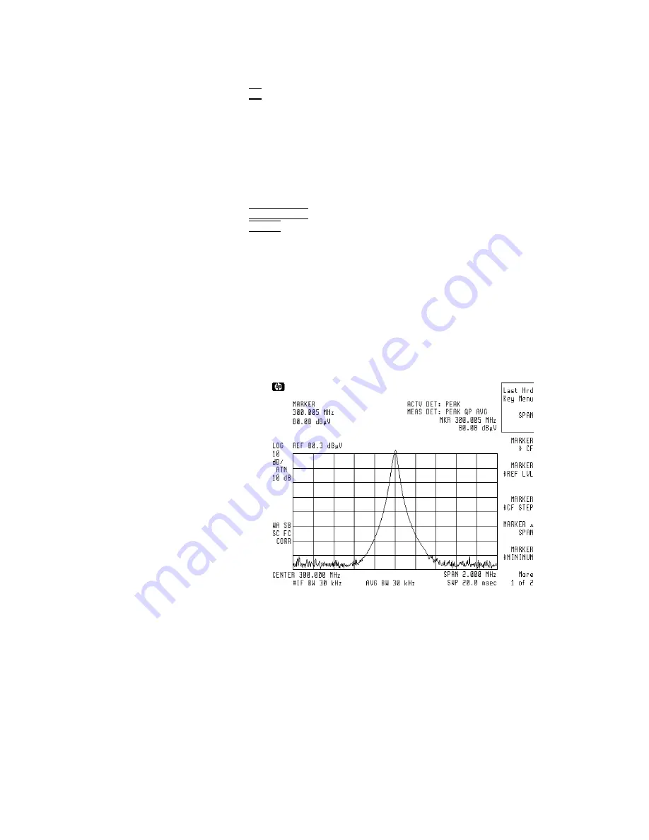 HP 85422E Скачать руководство пользователя страница 87