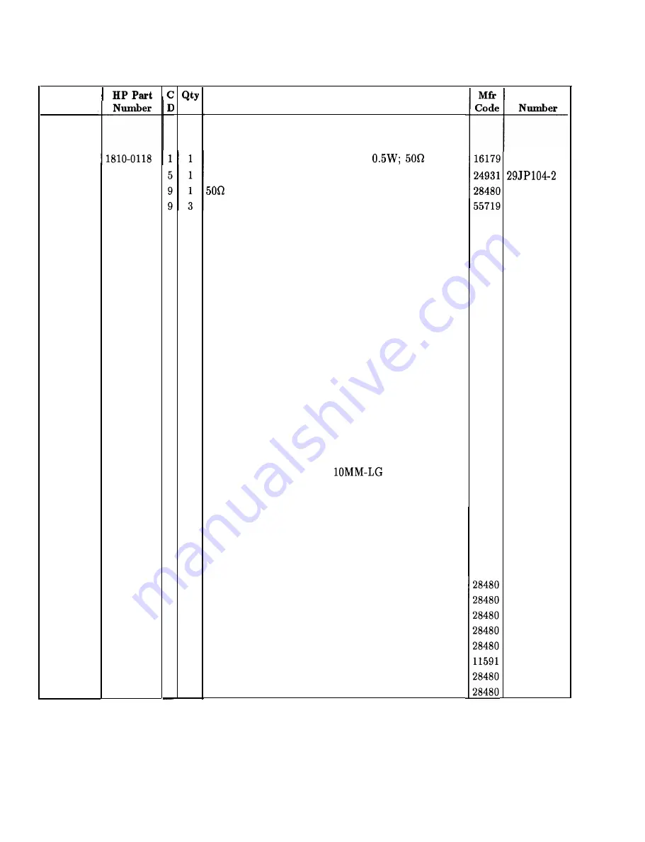 HP 8562E Скачать руководство пользователя страница 189