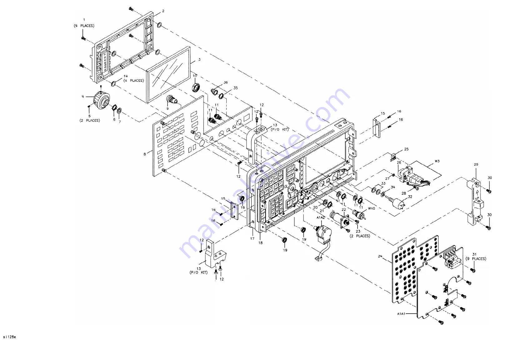 HP 8562E Service Manual Download Page 207