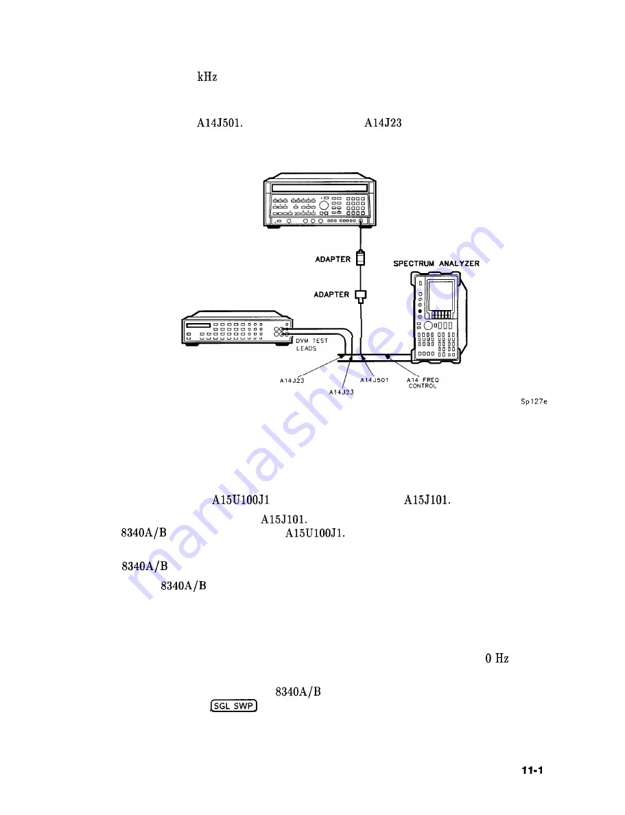 HP 8562E Service Manual Download Page 385