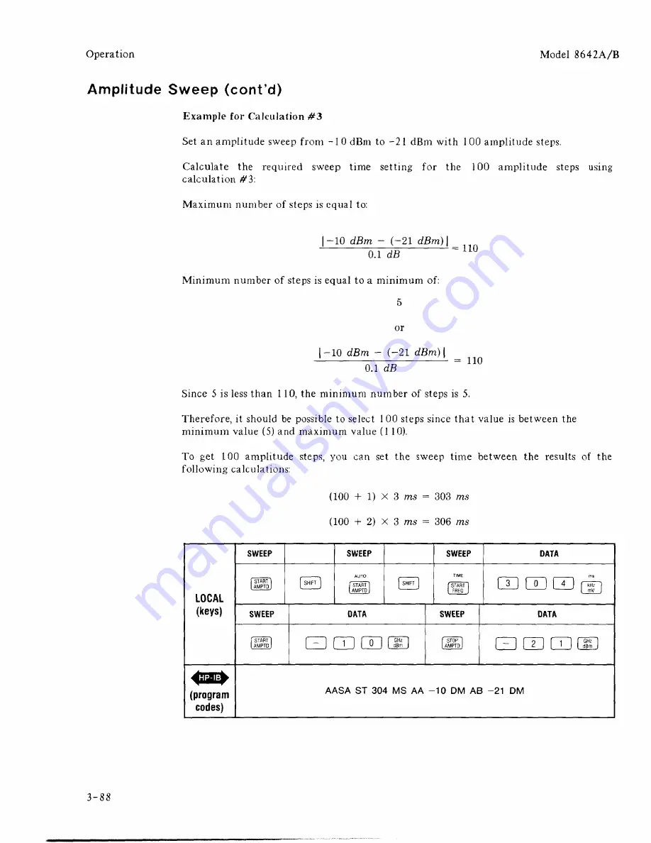 HP 8642A Скачать руководство пользователя страница 115