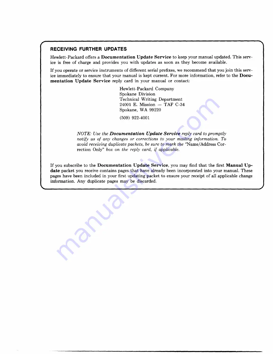 HP 8642A Operating Manual Download Page 295