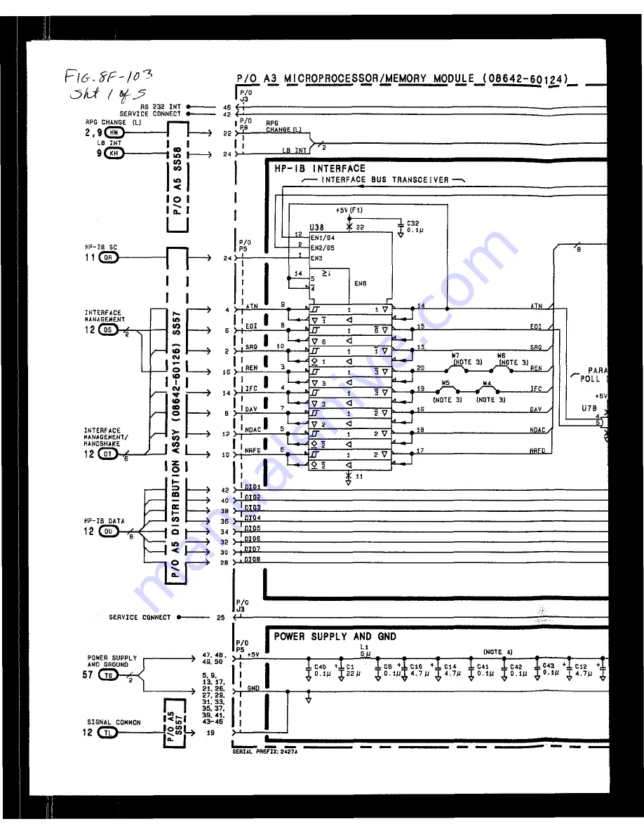 HP 8642A Скачать руководство пользователя страница 351