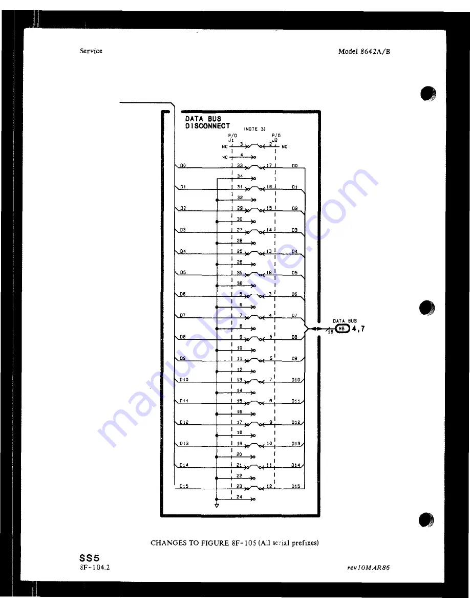 HP 8642A Operating Manual Download Page 362