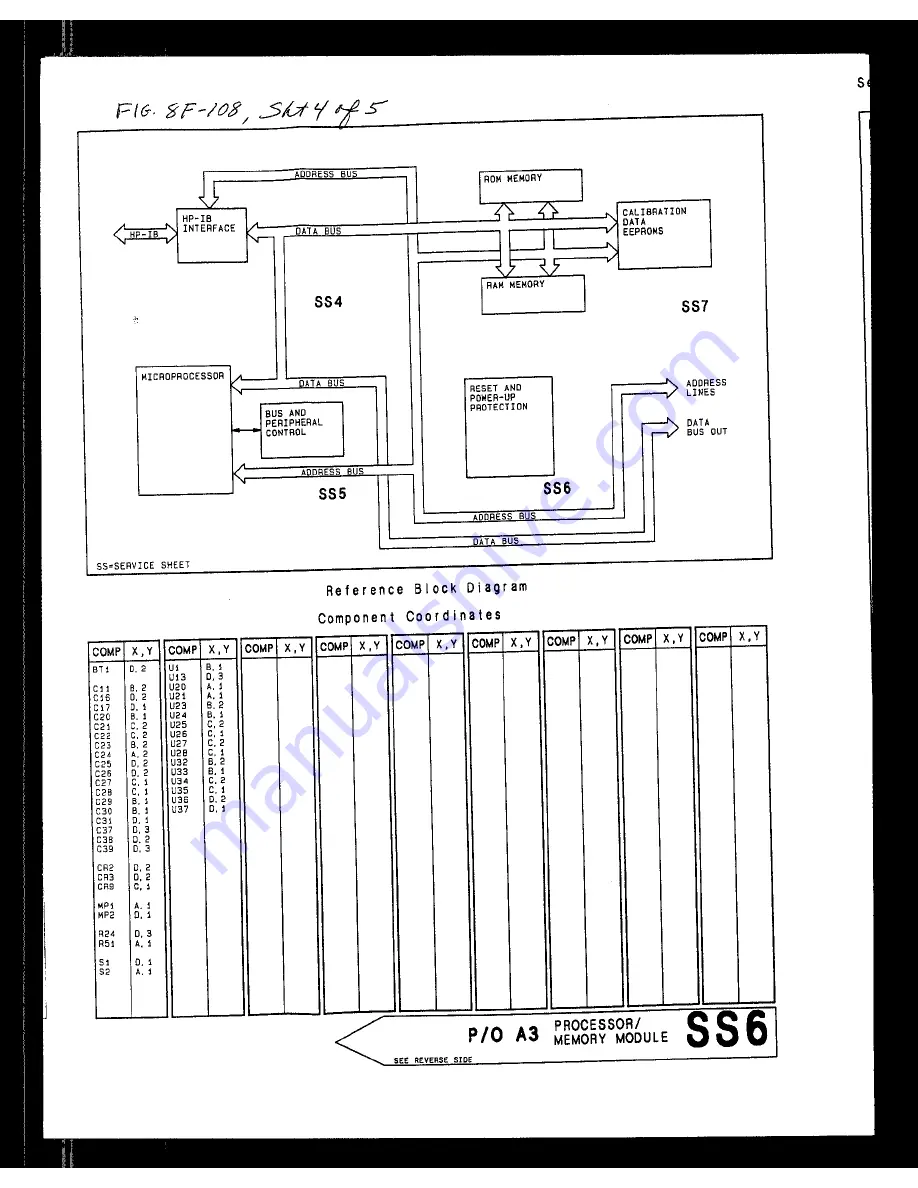 HP 8642A Operating Manual Download Page 382