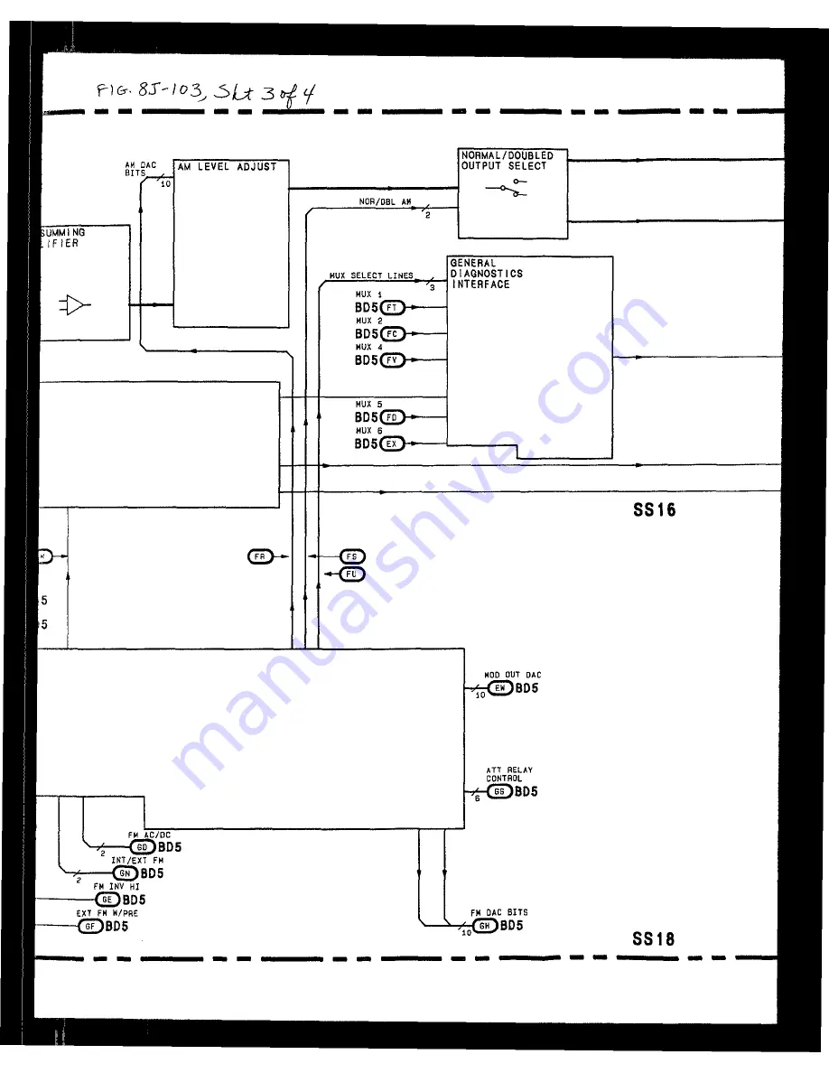 HP 8642A Operating Manual Download Page 466