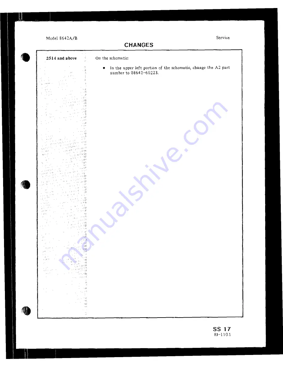 HP 8642A Operating Manual Download Page 508