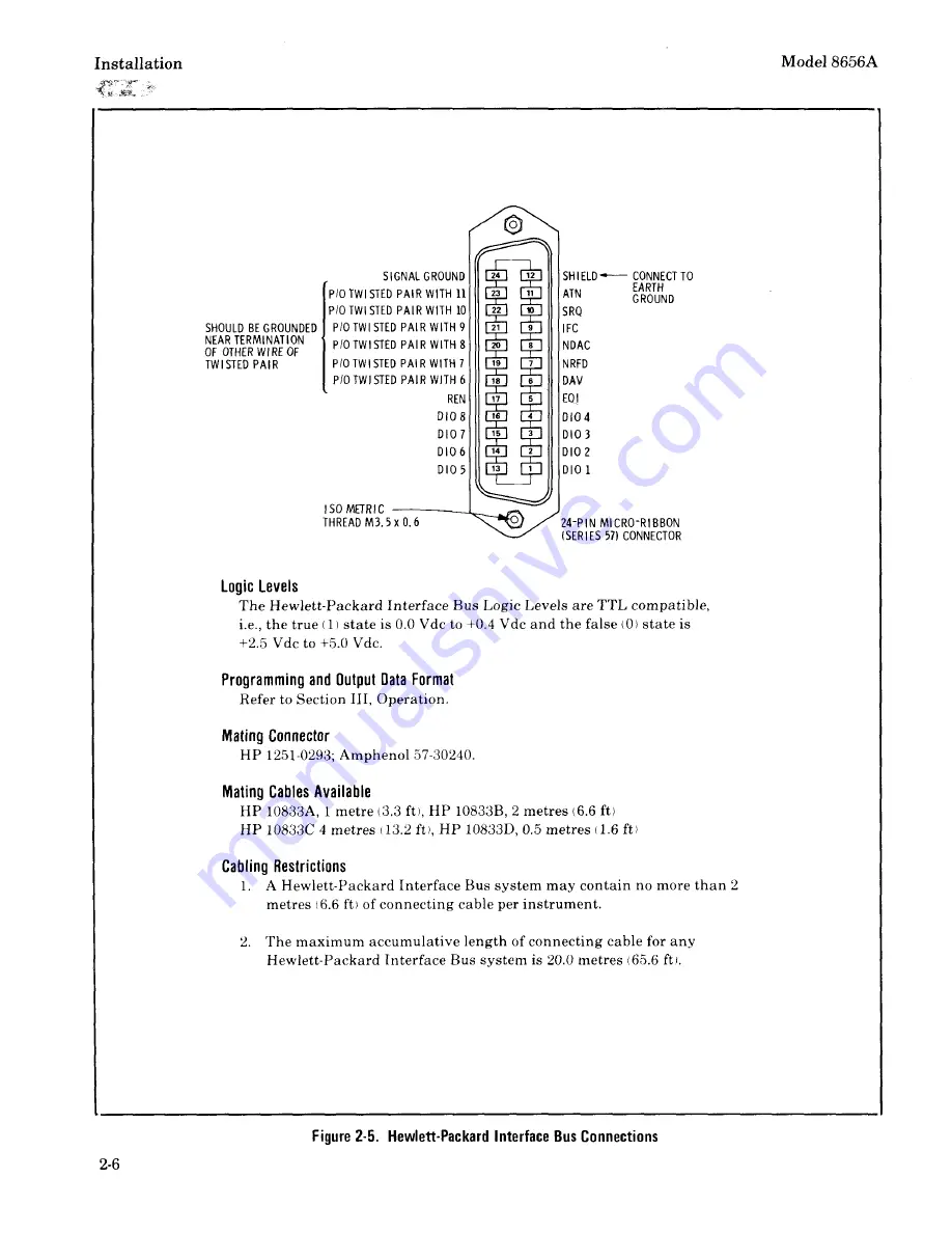 HP 8656A Скачать руководство пользователя страница 27