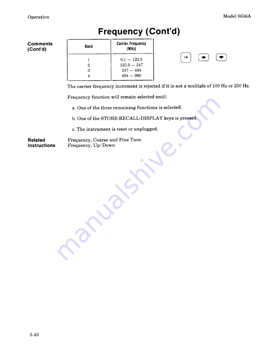 HP 8656A Скачать руководство пользователя страница 74