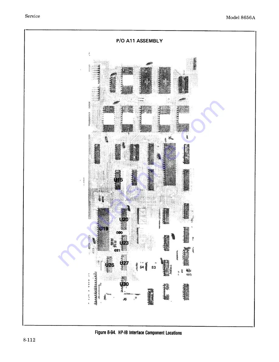 HP 8656A Скачать руководство пользователя страница 455