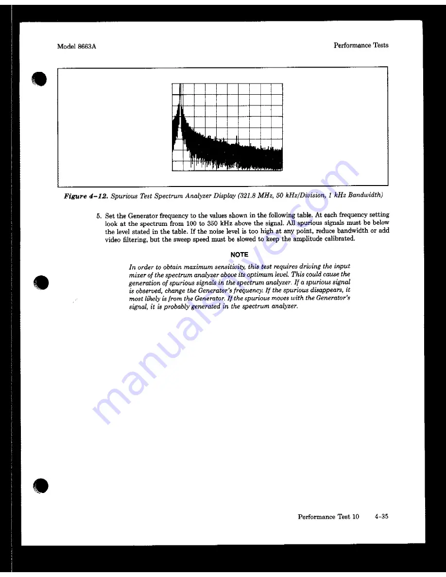 HP 8663A Скачать руководство пользователя страница 229