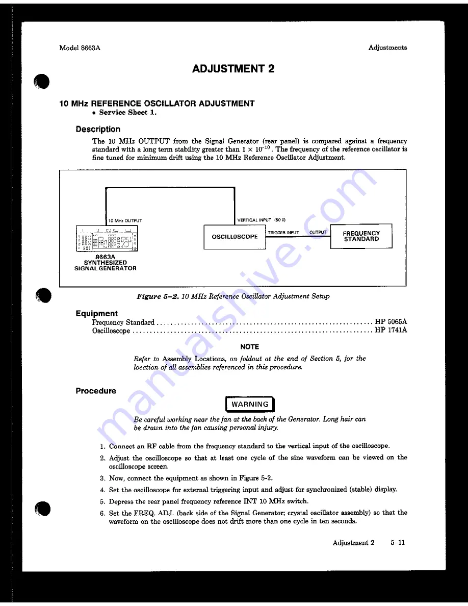 HP 8663A Скачать руководство пользователя страница 256