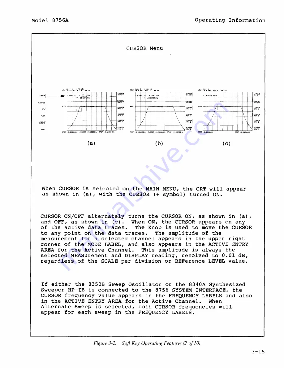 HP 8756A Operation Manual Download Page 46