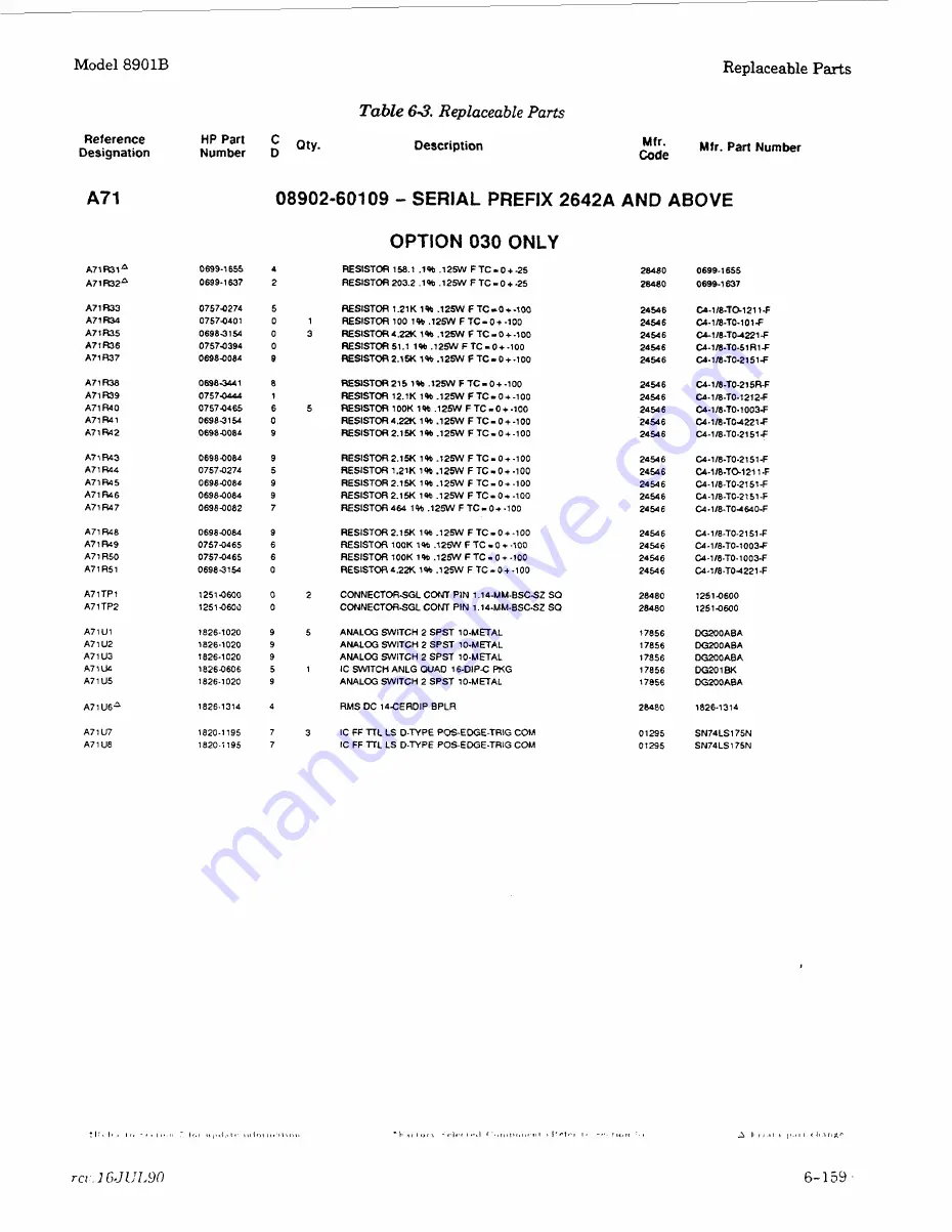 HP 8901B Скачать руководство пользователя страница 149