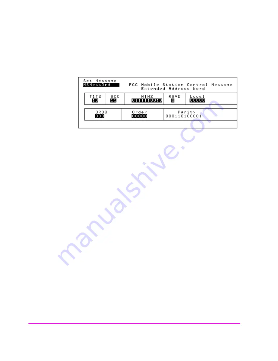 HP 8920B Programmer'S Manual Download Page 576