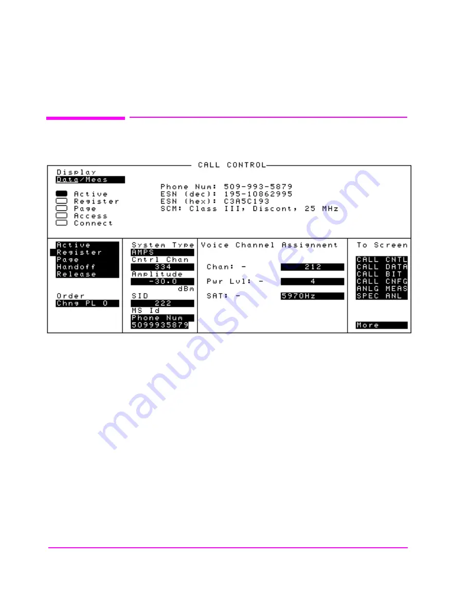 HP 8921A Скачать руководство пользователя страница 458