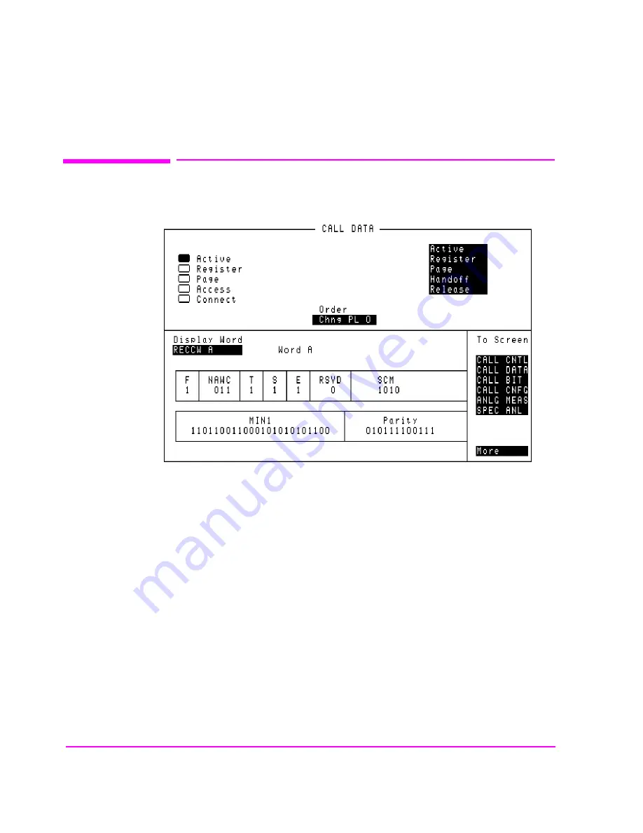 HP 8921A Скачать руководство пользователя страница 486