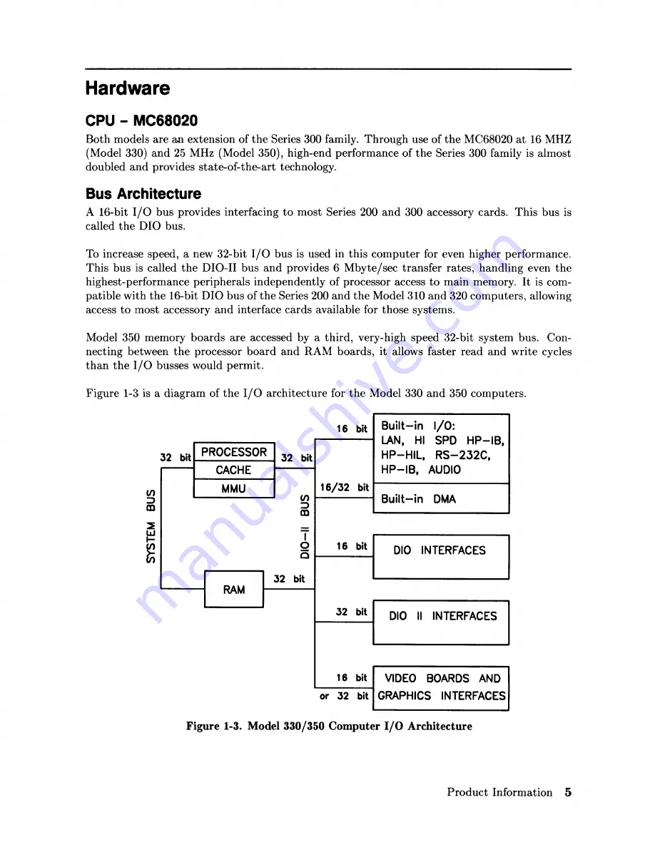 HP 900 Series Service Information Manual Download Page 21